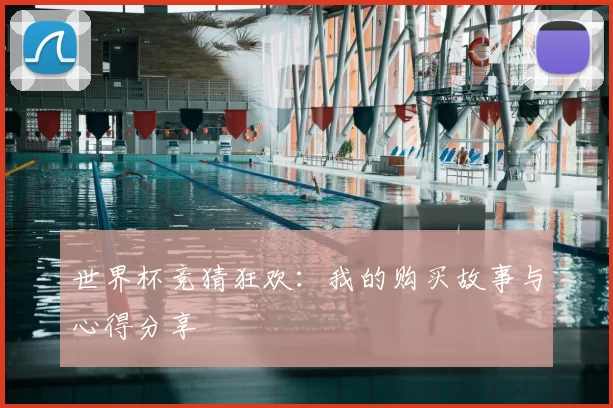 世界杯竞猜狂欢:我的购买故事与心得分享