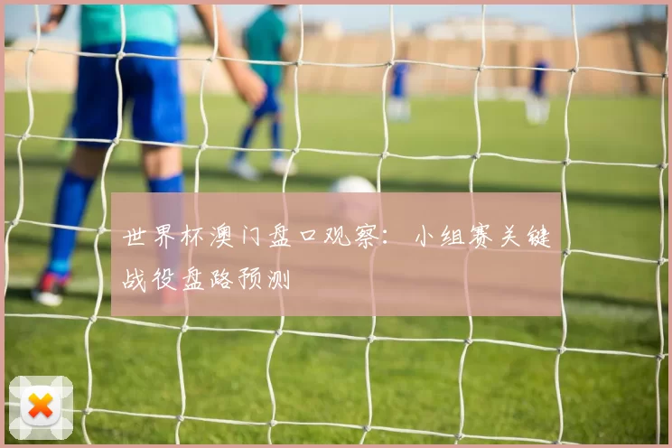 世界杯澳门盘口观察：小组赛关键战役盘路预测