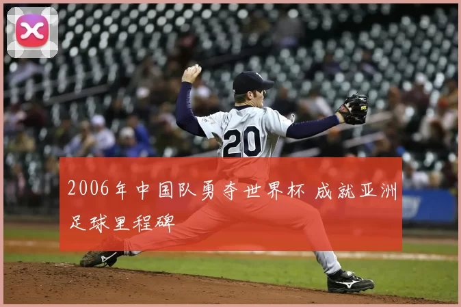 2006年中国队勇夺世界杯 成就亚洲足球里程碑